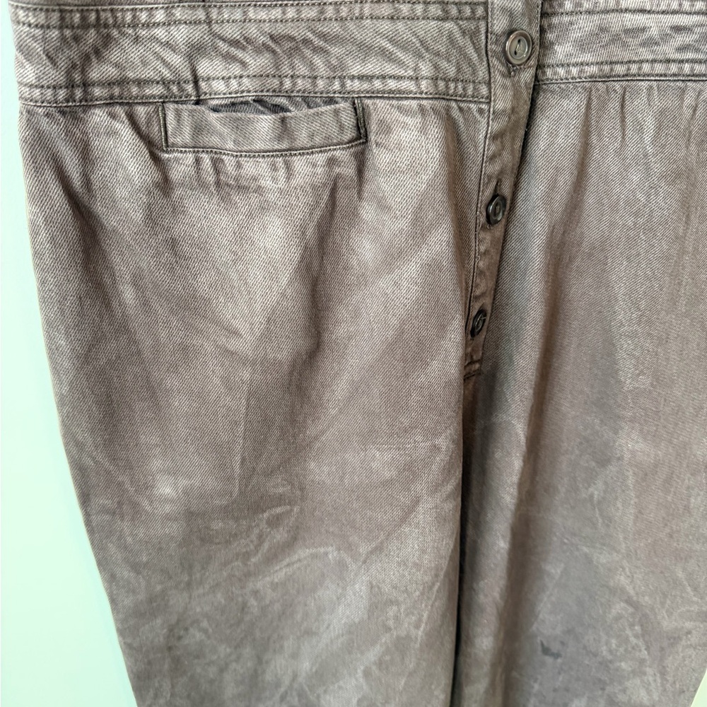 ⚡️YFB Distressed Brown Utility Jumpsuit - Picture 4 of 6